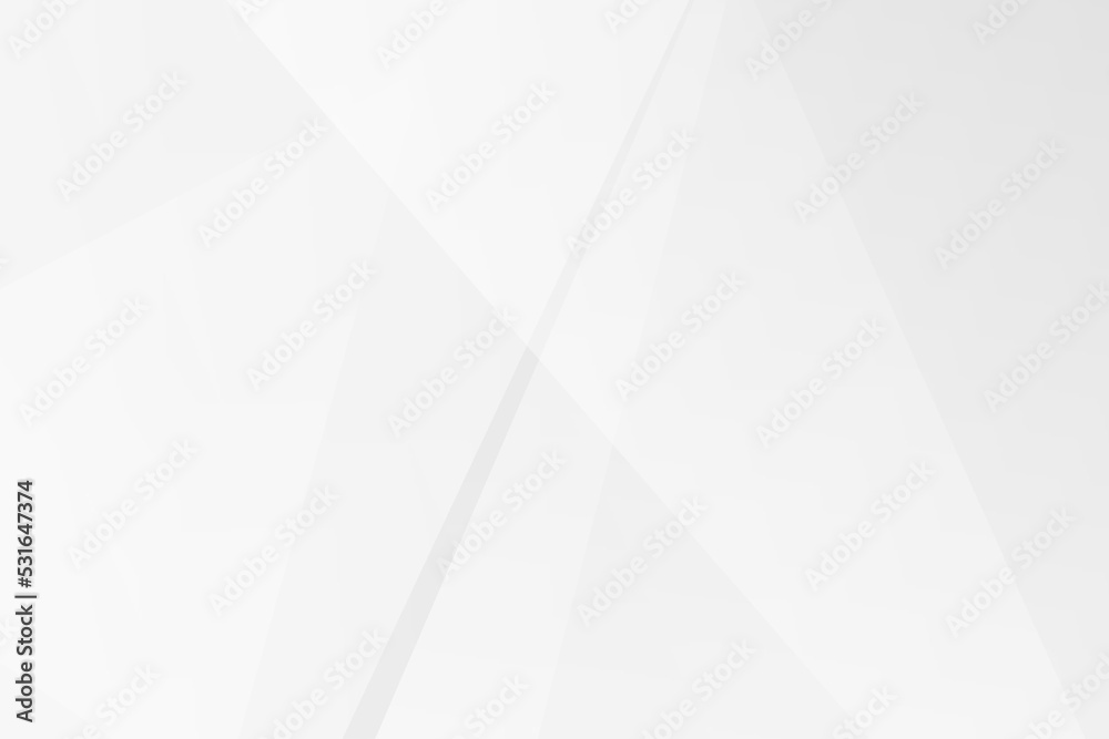 Fototapeta premium Abstract white and grey on light silver background modern design. Vector illustration EPS 10.
