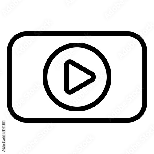 Play Button Icon Style