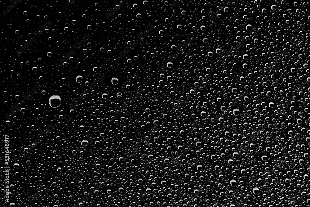 background water drops on black glass, full photo size, overlay layer design background water drops on black glass, full photo size, overlay layer design