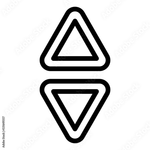 Free Download Up Down Icon Style - GFXLoad