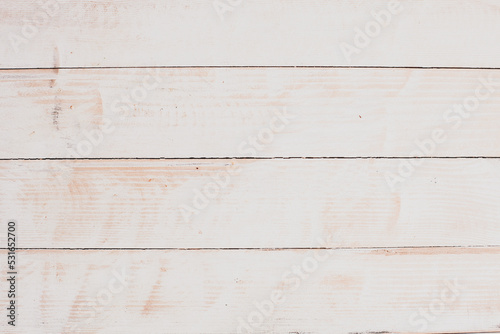  Vintage white wood background texture with knots and nail holes. Old painted wood wall. White abstract background. Vintage white wooden dark horizontal boards. Front view with copy space. 