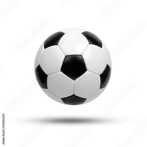 Wallpaper Mural Soccer ball isolated on a white background Torontodigital.ca