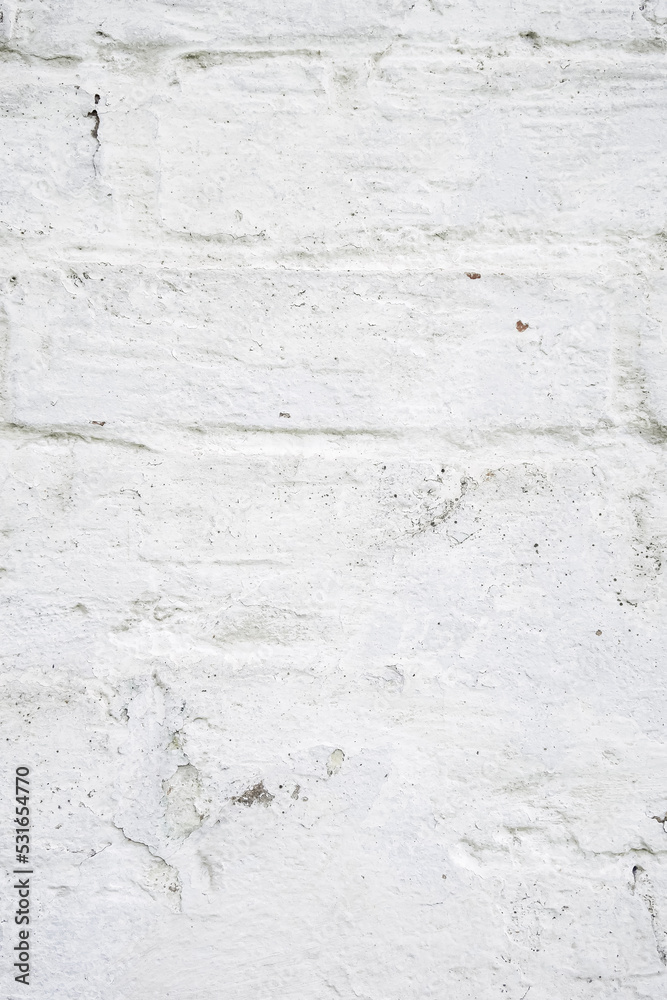 white vintage brick background. empty space for text