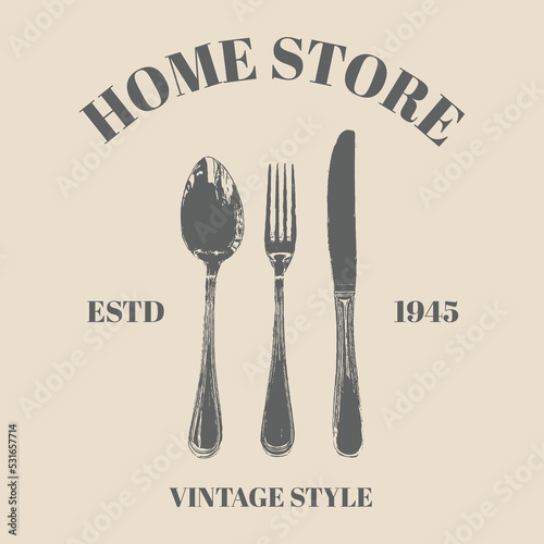 Cutlery set fork, spoon, knife, table setting, hand drawn vector illustration realistic sketch. fork,spoon and knife icon vector illustration template
