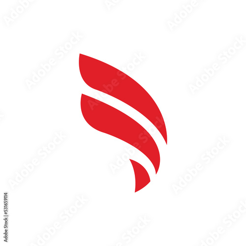 Abscract, Chicken, Symbol, Amblem, Logo Vector Design