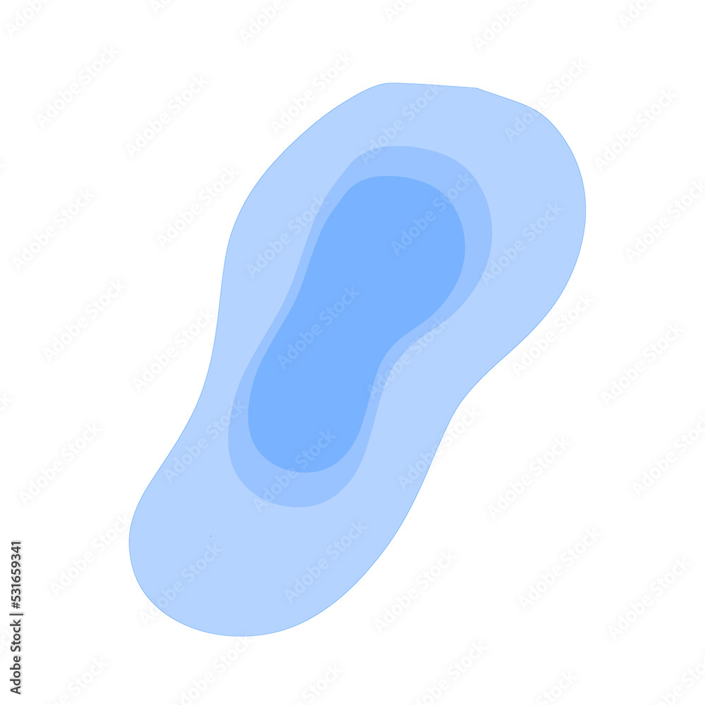 Abstract shape and doodle line Abstract shape and doodle line