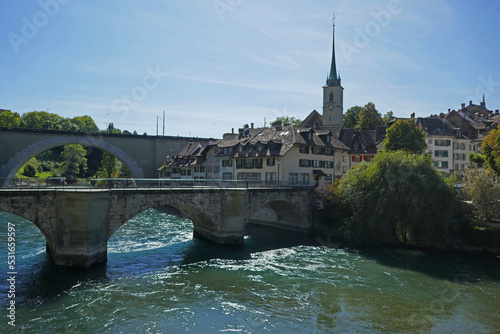 Stadt Bern, Untertor- und Nydegbrücke Schweiz © Schlierner
