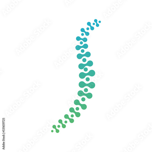 Spinal Cord, Doctor, Hospital, Health Logo Vector Design