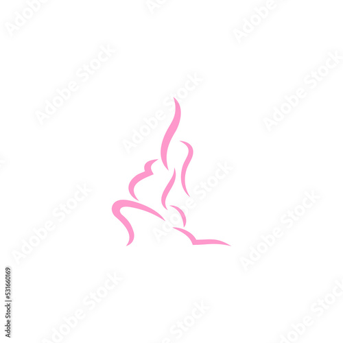 pregnant women fitness logo