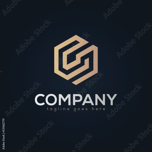 Monogram, Symbol, Logo, İcon Premium Vector Design