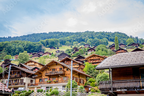 Autour de Troistorrents dans les alpes Suisse