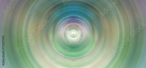 Abstract glowing background. Concentric circles of colored light. © sandipruel