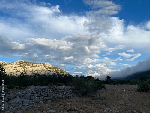 Velebit mountain in Croatia  landscape