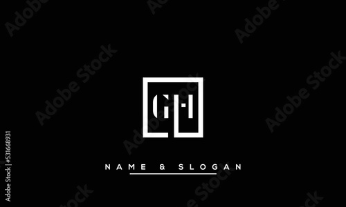 GH,  HG,  G,  H   Abstract  Letters  Logo  Monogram photo