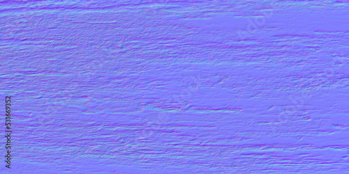 Fototapeta Naklejka Na Ścianę i Meble -  Normal Map for 3D programs wall, fabric,wood,metal  texture background,concrete surface, texture for use in 3D programs, 3d render