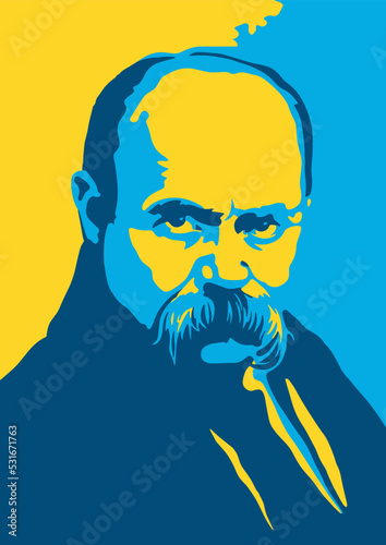 Ukrainian writer Taras Shevchenko