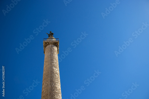 Trajan column photo