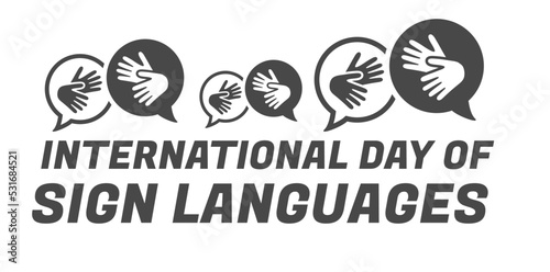 International day of Sign Languages