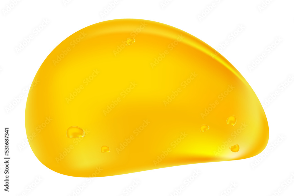 Amber stone isolated on white background. Tree resin drop. Precious mineral stone or nugget. Raw materials for jewelry. Bright gemstone. Piece of yellow opaque natural amber. Stock vector illustration Amber stone isolated on white background. Tree resin drop. Precious mineral stone or nugget. Raw materials for jewelry. Bright gemstone. Piece of yellow opaque natural amber. Stock vector illustration