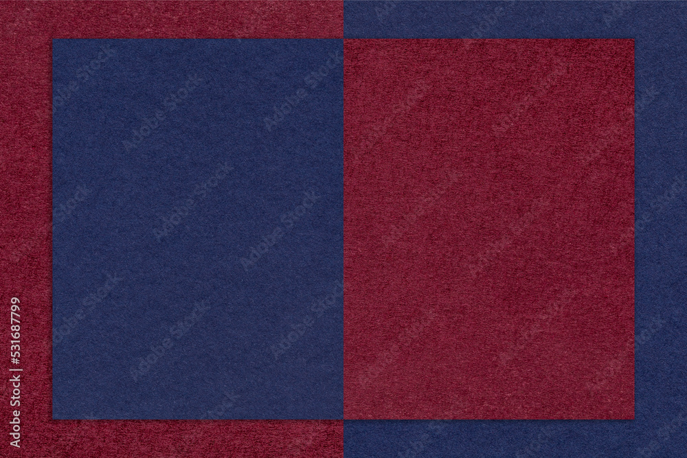 Texture of navy blue and dark red paper background with geometric shape. Craft wine cardboard Texture of navy blue and dark red paper background with geometric shape. Craft wine cardboard