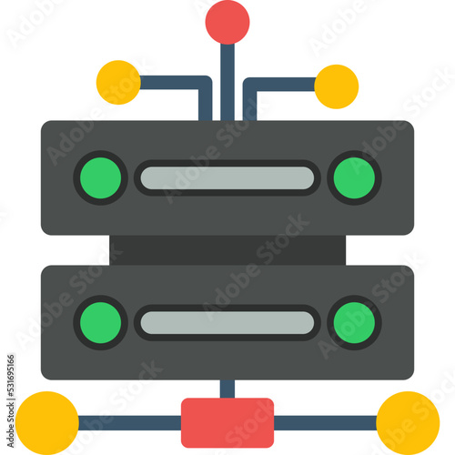Data Infrastructure Icon
