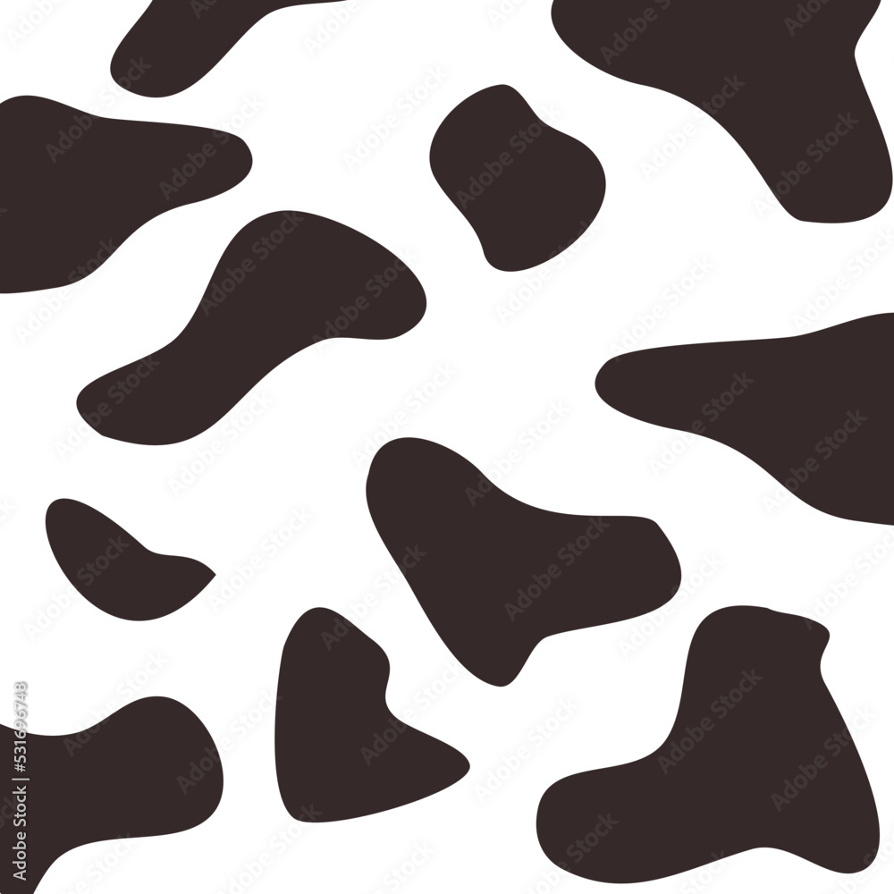 Cow skin vector illustration. Seamless pattern. Cow skin vector illustration. Seamless pattern.