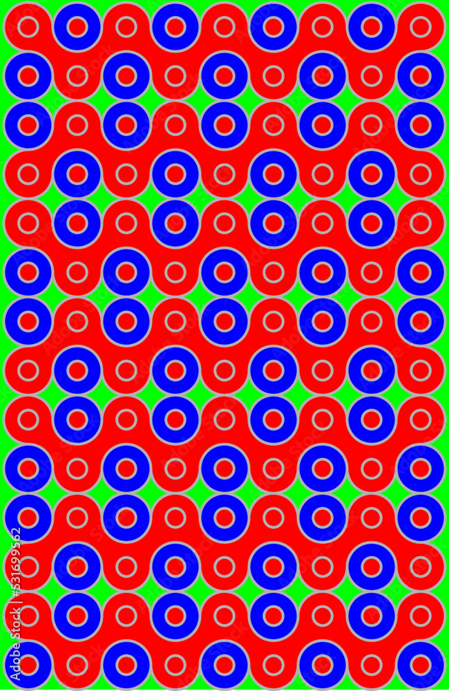 seamless pattern with circles seamless pattern with circles