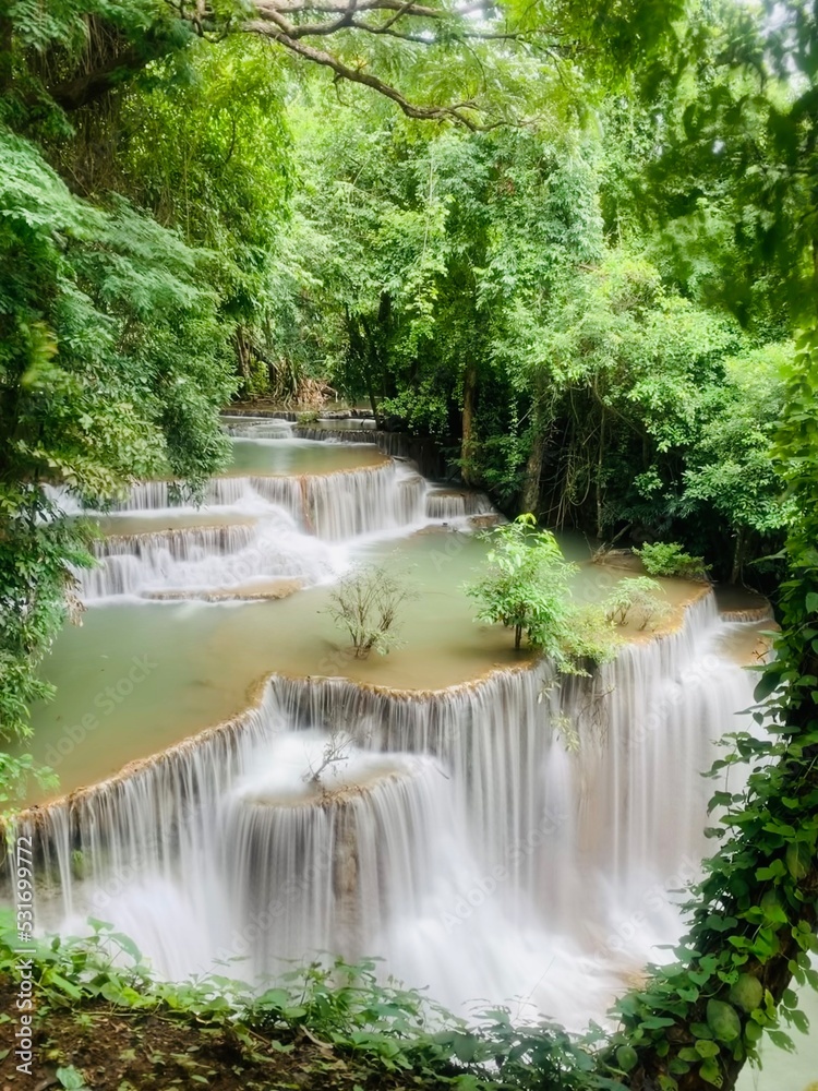 waterfall in the forest