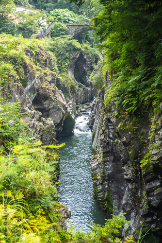 宮崎県 高千穂峡の風景 