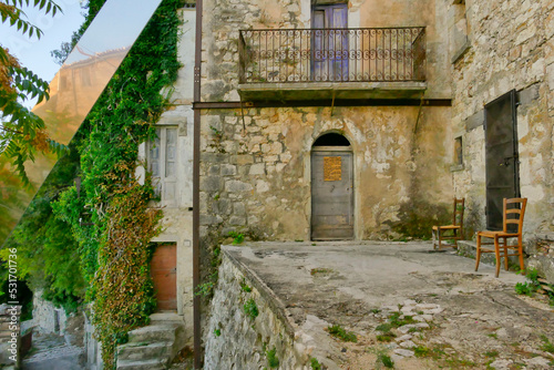 Borgo fantasma di Buonanotte, Abruzzo, Italy