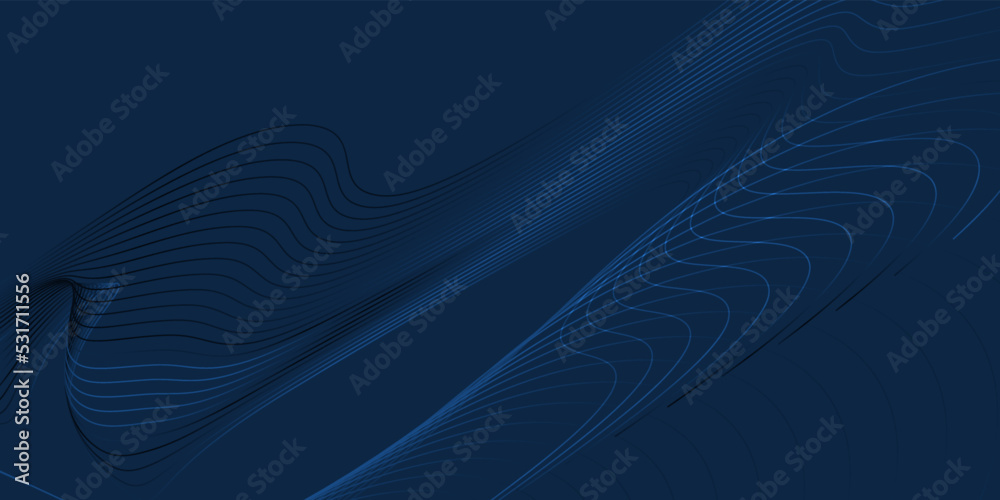 Blue background with lines Stock Vector | Adobe Stock
