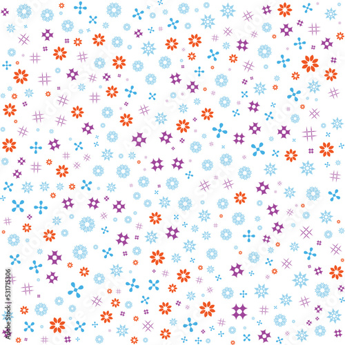 Beautiful and colorful vector pattern. Seamless vector pattern. Textile and fabric pattern. Simple and Stylish pattern. Modern Tiles pattern design. 