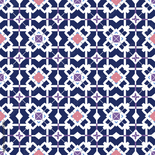 Geometric pattern. Seamless vector background. Ethnic graphic design.