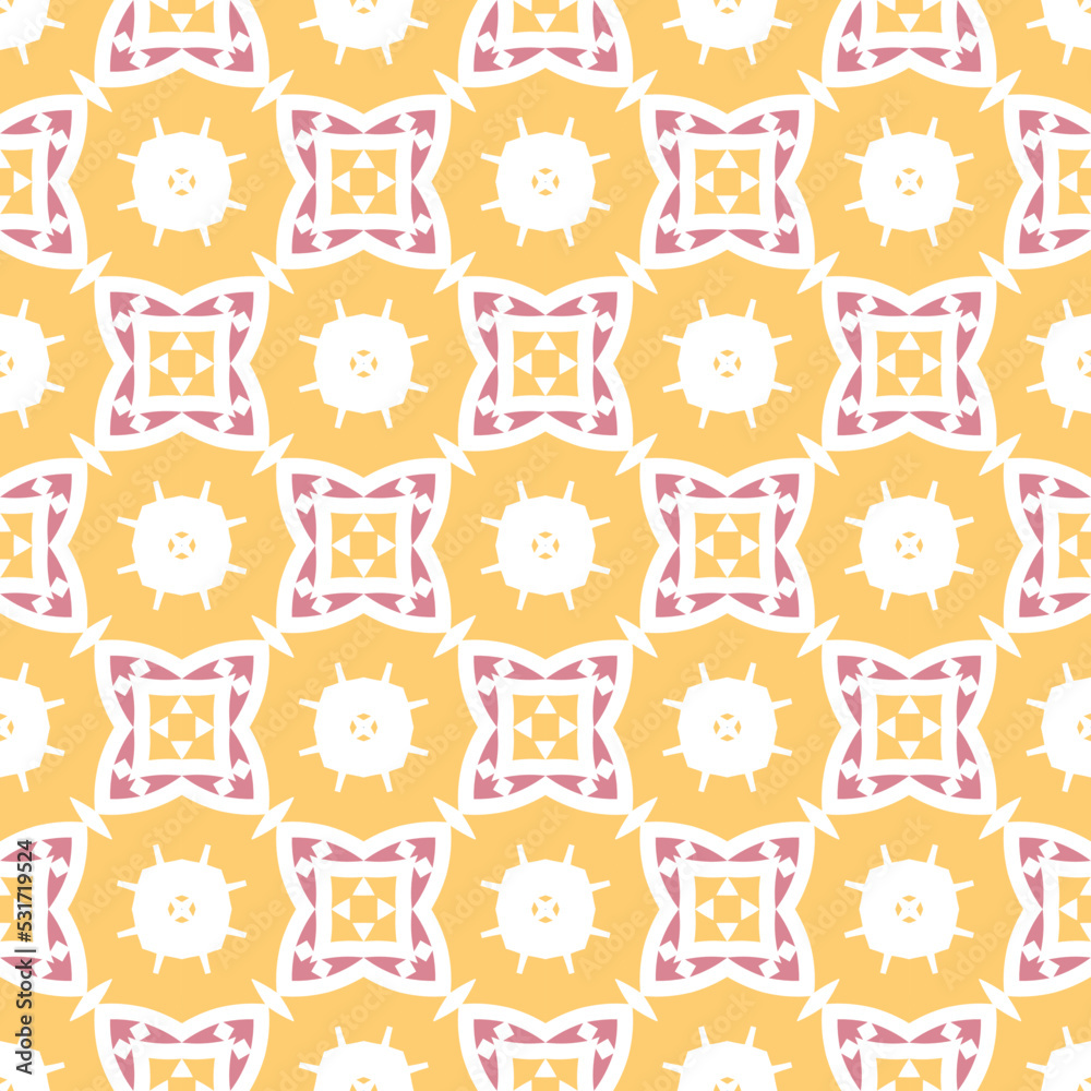 Obraz premium Geometric pattern. Seamless vector background. Ethnic graphic design.