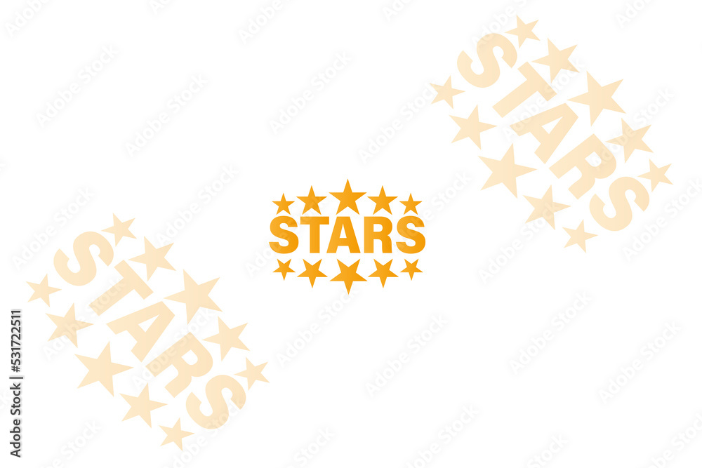 Stars on a white background. Vector illustration Stars on a white background. Vector illustration
