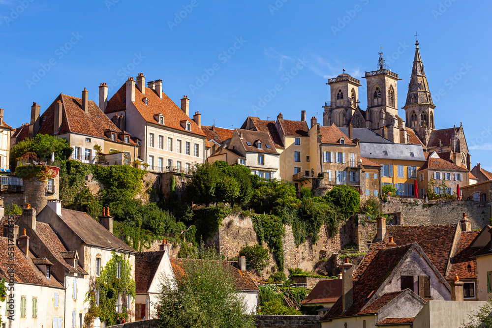 Semur-en-Auxois, Bourgogne, France