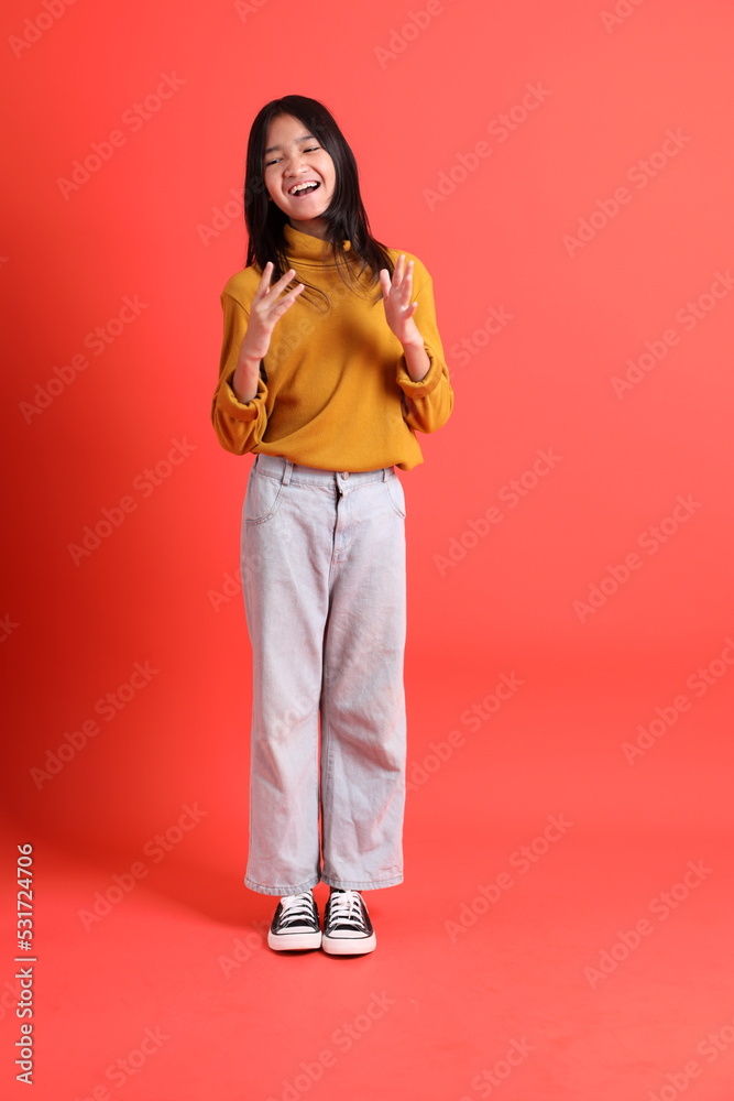 Colorful Asian Kid Colorful Asian Kid
