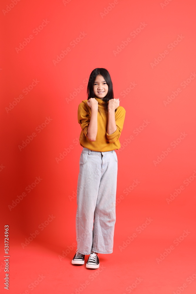 Colorful Asian Kid Colorful Asian Kid