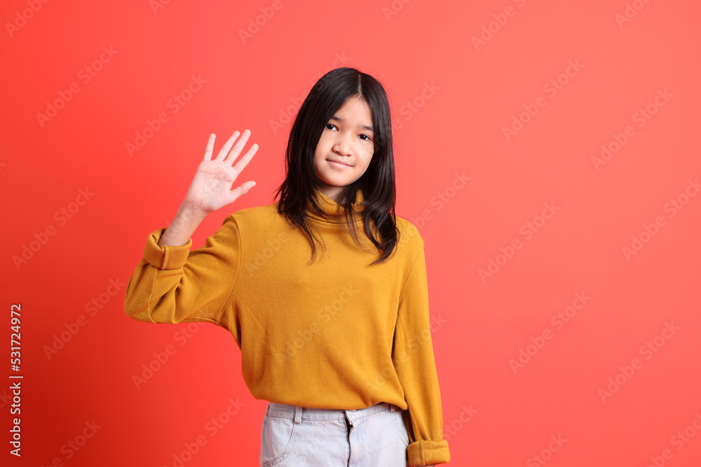 Colorful Asian Kid Colorful Asian Kid