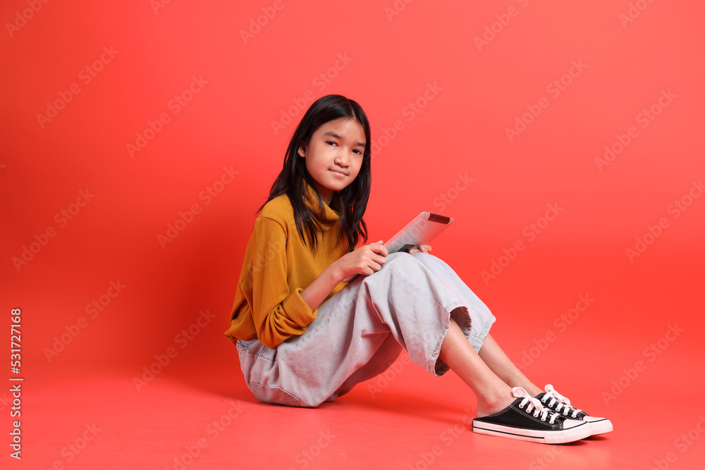 Colorful Asian Kid Colorful Asian Kid
