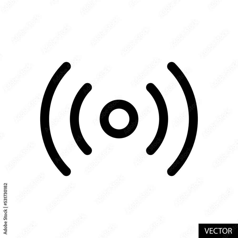 Online vector icon in line style design for website, app, UI, isolated on white background. Editable stroke. Vector illustration. Online vector icon in line style design for website, app, UI, isolated on white background. Editable stroke. Vector illustration.