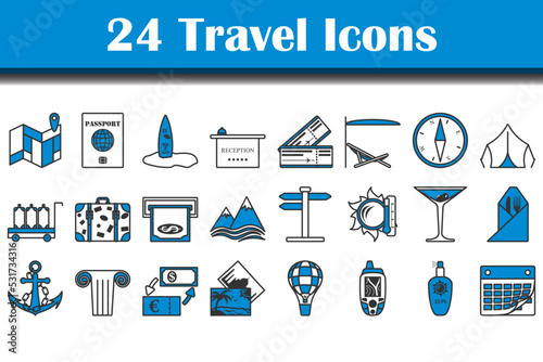 Travel Icon Set