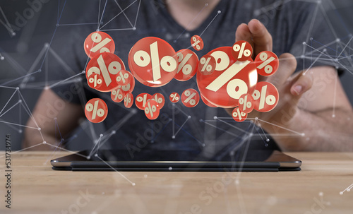 Red cubes percent falling o...