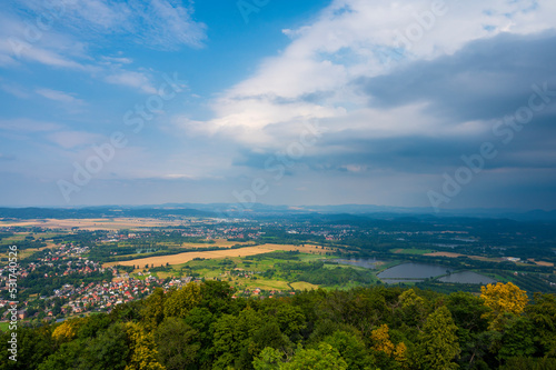 View from Chojnik castle on Karkonosze National Park V