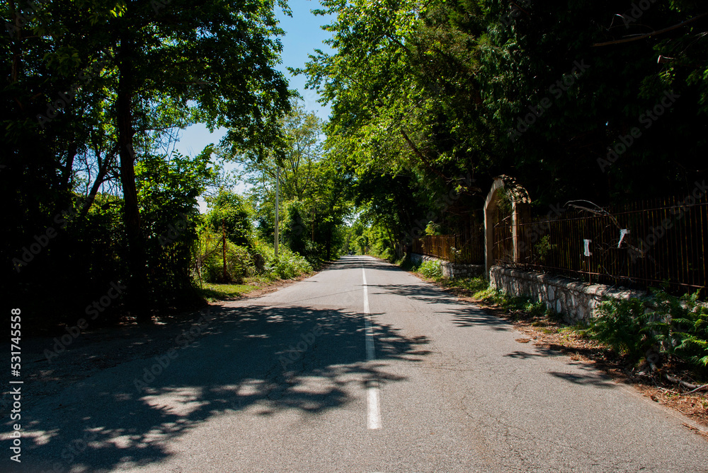 Obraz premium Strada di Gambarie