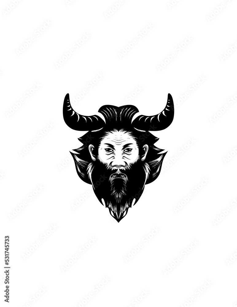 Fototapeta premium head of bull