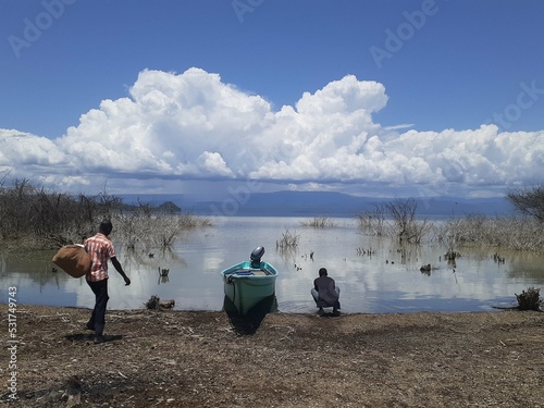 Lake Baringo. Tanzania