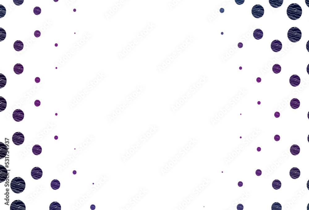 Light pink, blue vector pattern with spheres. Light pink, blue vector pattern with spheres.