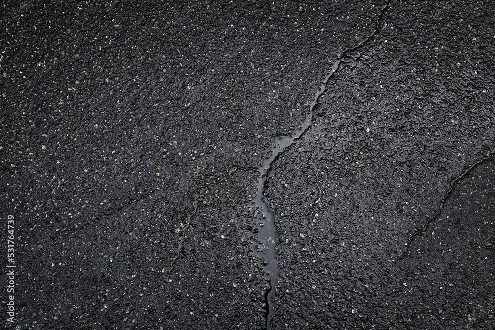 Obraz premium Nice black asphalt texture.