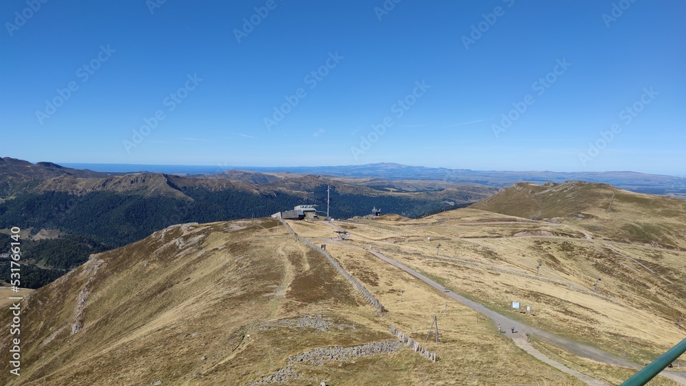 Fototapeta premium Plomb du Cantal, Auvergne, France